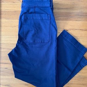 Everlane’s The straight leg cropped pants